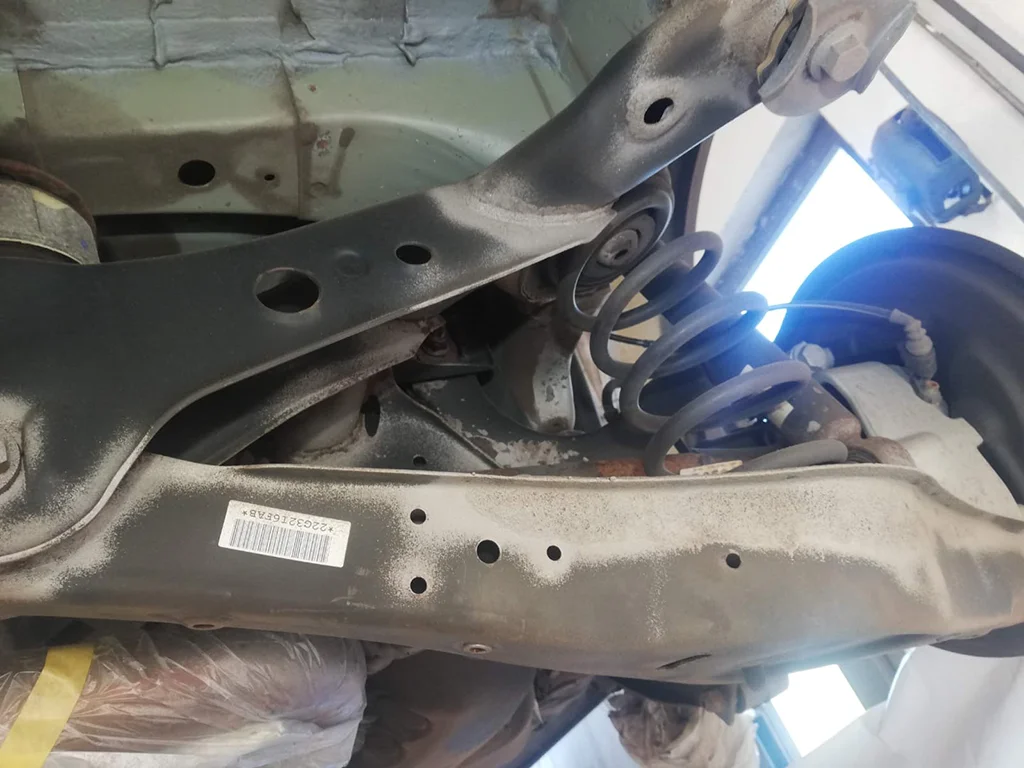 Rostentfernung mittels Sandstrahlen